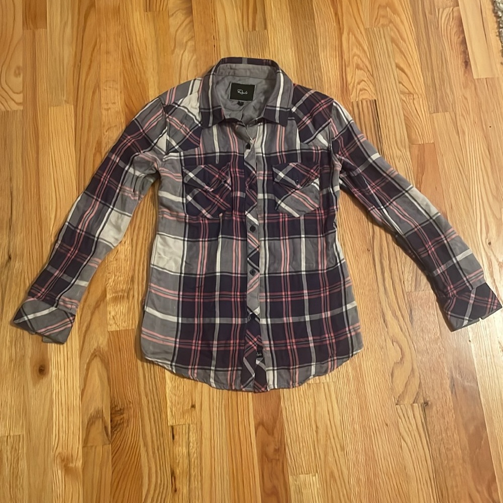 Rails Flannel Button Down Shirt - image 1